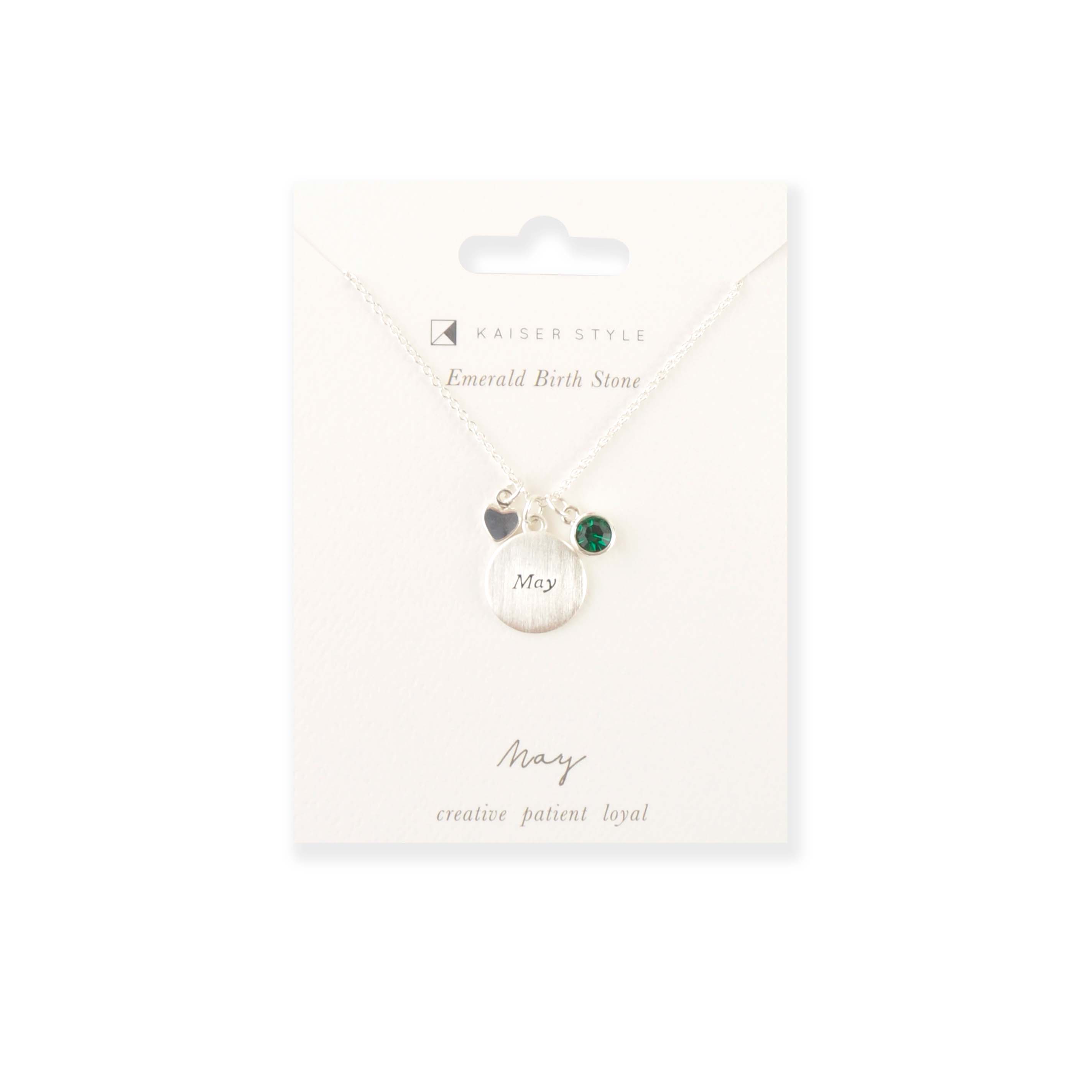 Birth Month Necklace - MAY